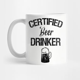 Certifield beer drinker beer lover gifts Mug